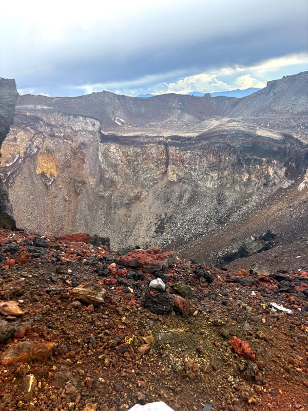 The Stone and the Summit Climbing Fuji and the weight of unmet meaning