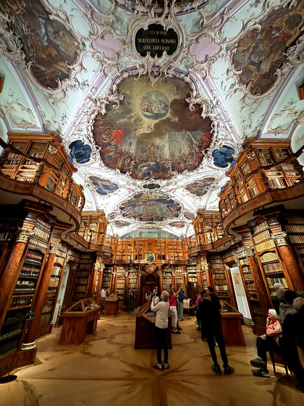 👼📚 The Angel and the Archive: Assmann in the St Gallen Library